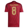 Camiseta de fútbol Bélgica Tielemans 8 1ª equipación Euro 2024